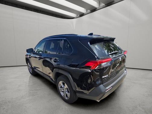 Midnight Black Metallic 2025 Toyota RAV4 Hybrid LE