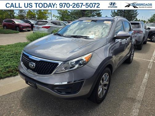 Mineral Silver 2016 Kia Sportage LX
