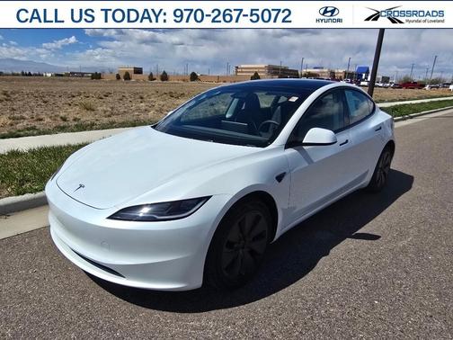 Pearl White Multi-Coat 2024 Tesla Model 3 Long Range