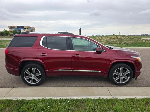 Crimson Red Tintcoat 2018 GMC Acadia Denali