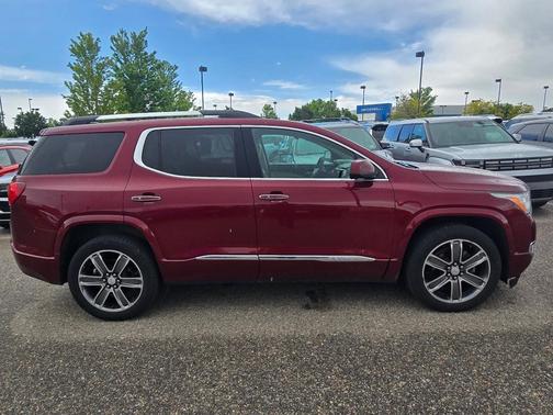 Crimson Red Tintcoat 2018 GMC Acadia Denali