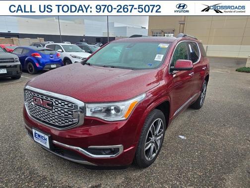 Crimson Red Tintcoat 2018 GMC Acadia Denali