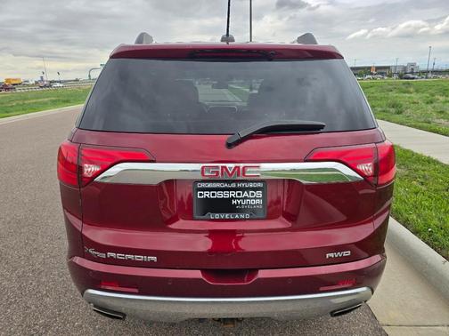 Crimson Red Tintcoat 2018 GMC Acadia Denali