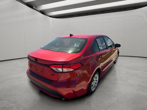 Barcelona Red Metallic 2021 Toyota Corolla LE