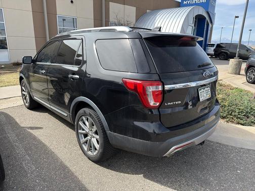 SHADOW BLACK 2016 Ford Explorer Limited