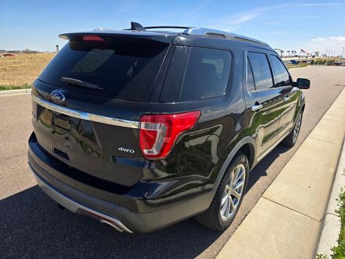 SHADOW BLACK 2016 Ford Explorer Limited