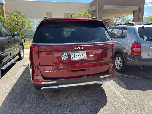 Flare Red 2024 Kia Carnival SX Prestige