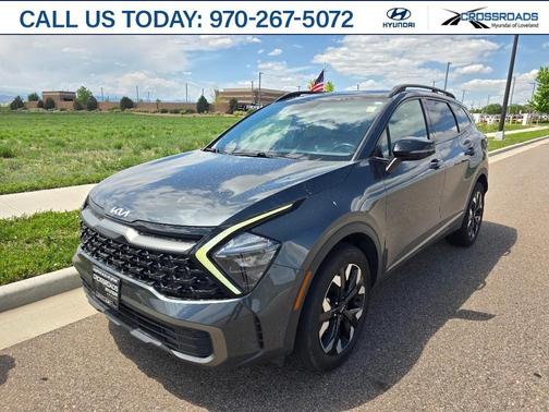 Gravity Gray 2023 Kia Sportage X-Line