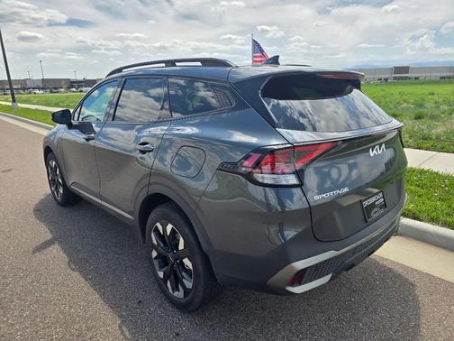 Gravity Gray 2023 Kia Sportage X-Line