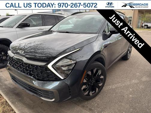 Gravity Gray 2023 Kia Sportage X-Line