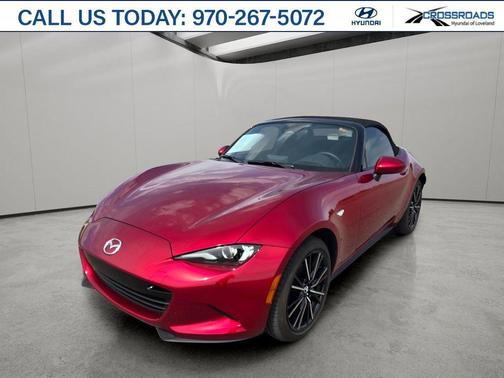 Soul Red Crystal Metallic 2025 Mazda MX-5 Miata Grand Touring