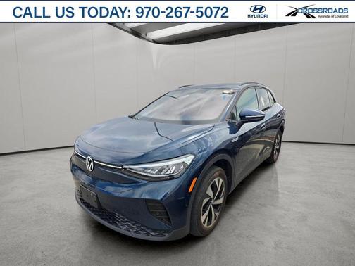 Tourmaline Blue Metallic 2023 Volkswagen ID.4 AWD Pro