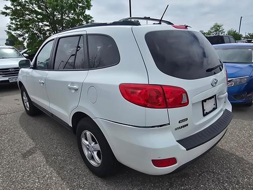 Powder White Pearl (PIO) 2008 Hyundai SANTA FE GLS
