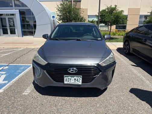 Summit Gray 2017 Hyundai IONIQ Hybrid SEL