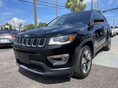 Black 2018 Jeep Compass Limited