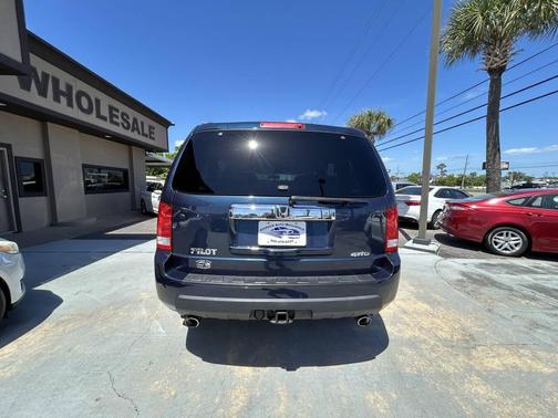 Blue 2010 Honda Pilot EX-L