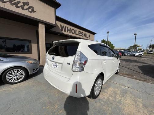 White 2014 Toyota Prius v Three