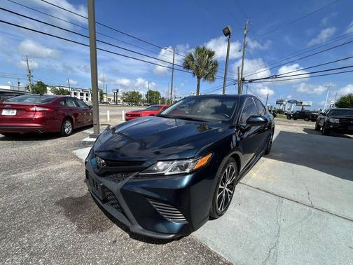 Blue 2020 Toyota Camry SE