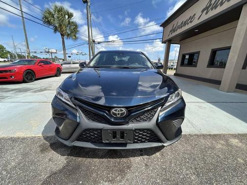 Blue 2020 Toyota Camry SE