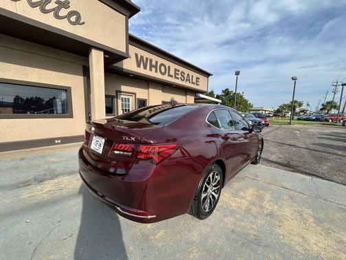 Red 2015 Acura TLX Tech
