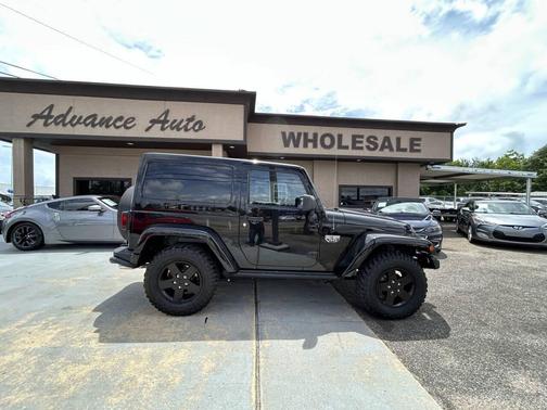 Black 2012 Jeep Wrangler Call of Duty MW3
