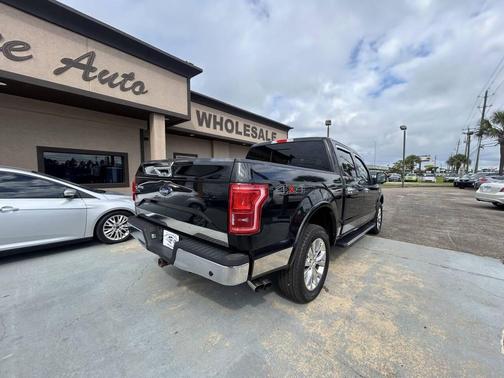 Black 2015 Ford F-150 Lariat