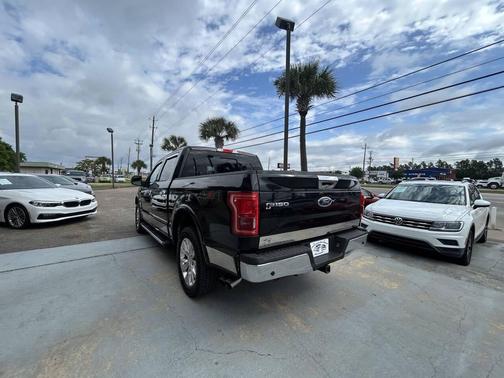 Black 2015 Ford F-150 Lariat
