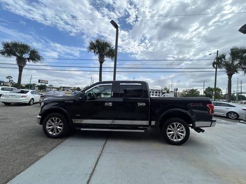 Black 2015 Ford F-150 Lariat