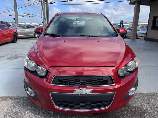 Red 2016 Chevrolet Sonic LT