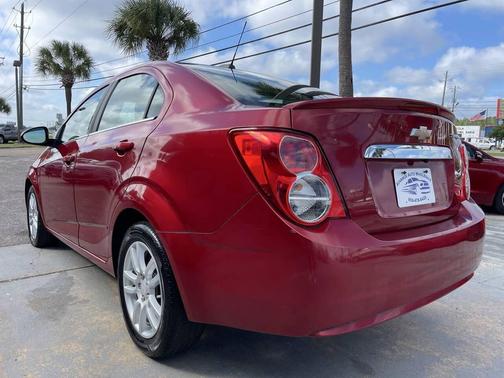 Red 2016 Chevrolet Sonic LT