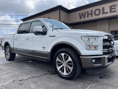 White 2015 Ford F-150 King Ranch