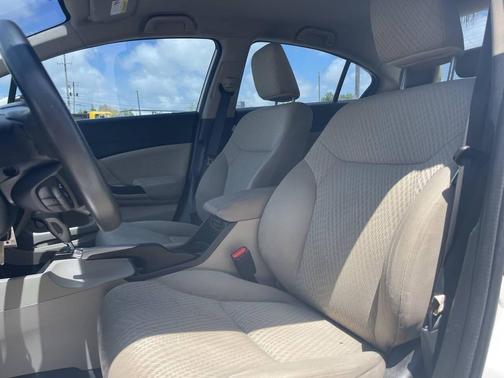 White 2014 Honda Civic LX