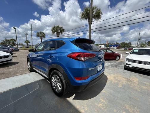 Aqua Blue 2018 Hyundai TUCSON SEL Plus