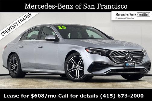 2025 Mercedes-Benz E-Class E 350 4MATIC