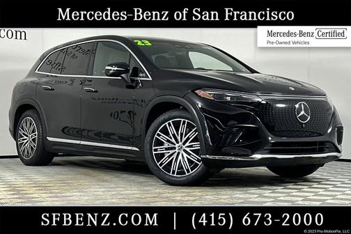 Obsidian Black Metallic 2023 Mercedes-Benz EQS 450