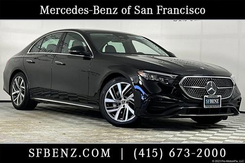 Black 2025 Mercedes-Benz E-Class E 350 4MATIC