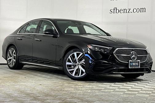 Black 2025 Mercedes-Benz E-Class