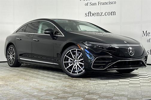 Obsidian Black Metallic 2023 Mercedes-Benz EQS 450+ Base