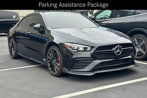 Night Black 2023 Mercedes-Benz AMG CLA 35 4MATIC