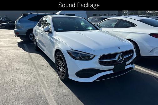 Polar White 2023 Mercedes-Benz C-Class