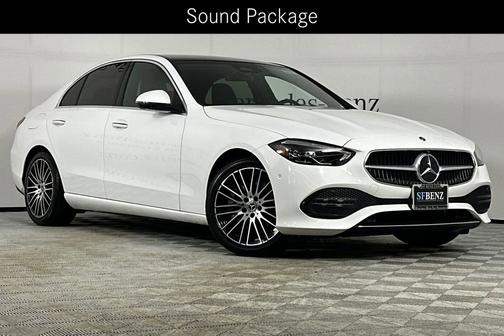 Polar White 2023 Mercedes-Benz C-Class C 300