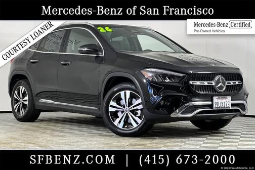 Night Black 2026 Mercedes-Benz GLA 250