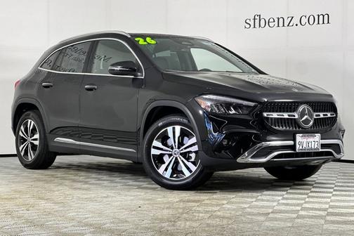 Night Black 2026 Mercedes-Benz GLA 250