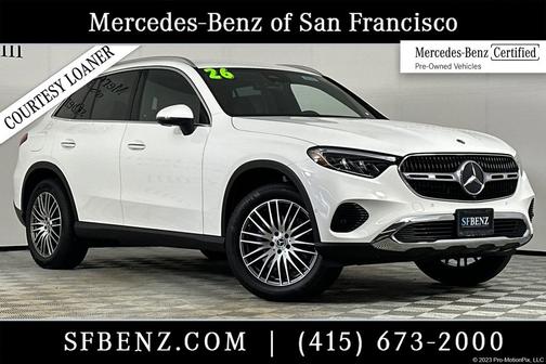 Polar White 2026 Mercedes-Benz GLC 300