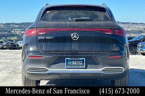 Black 2027 Mercedes-Benz EQE 320+ 320+