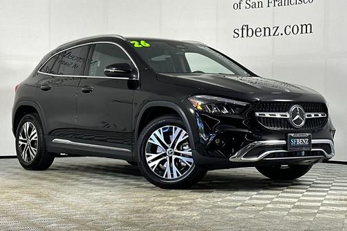 Night Black 2026 Mercedes-Benz GLA 250