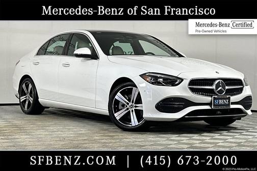Polar White 2023 Mercedes-Benz C-Class C 300