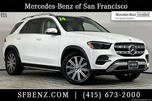 Polar White 2024 Mercedes-Benz GLE 450 4MATIC