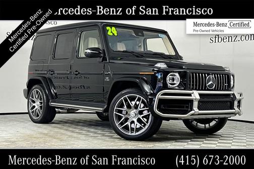 Black 2024 Mercedes-Benz AMG G 63