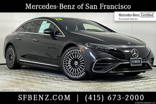 Graphite Grey Metallic 2024 Mercedes-Benz EQS 580